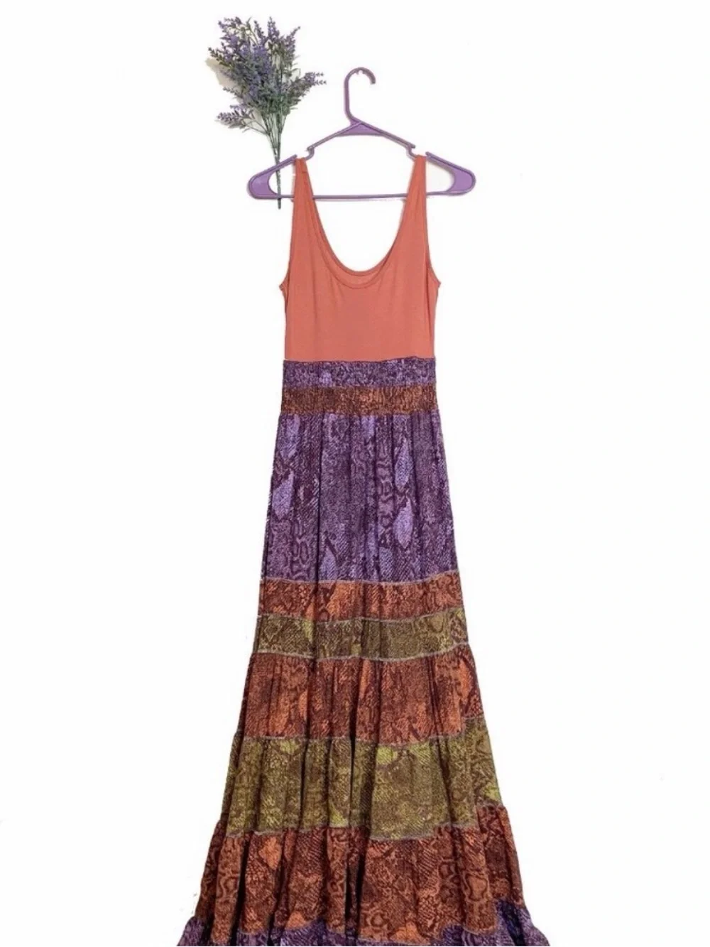 Anthropologie Coral Rust Knit Top with Tag Detail - Picture 2 of 5